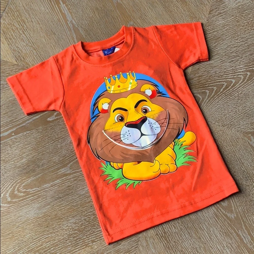 RUSTIC Gator & Lion Flap Change T-Shirts Set of 2